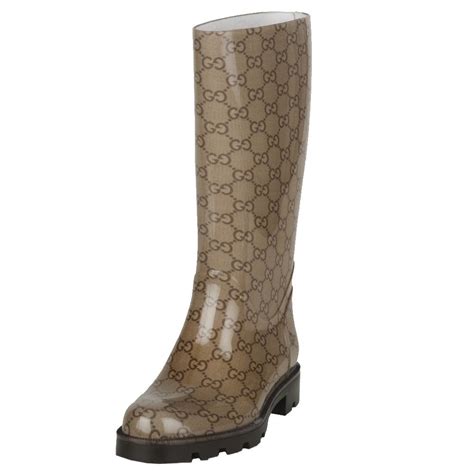 gucci rain boots white|thigh high gucci boots.